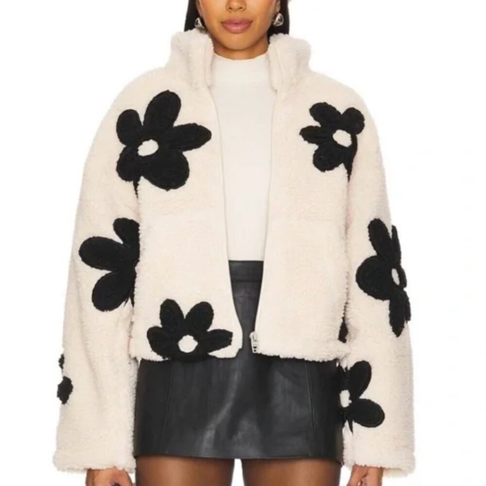 BLANKNYC Wild At Heart Jacket Floral Jacket Size M NWT Sold Out!